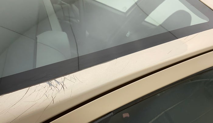 2011 Toyota Etios V, Petrol, Manual, 74,815 km, Left A pillar - Paint is slightly faded