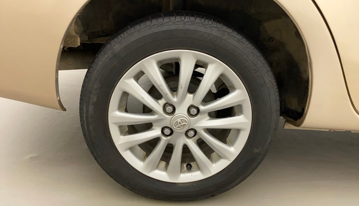 2011 Toyota Etios V, Petrol, Manual, 74,815 km, Right Rear Wheel