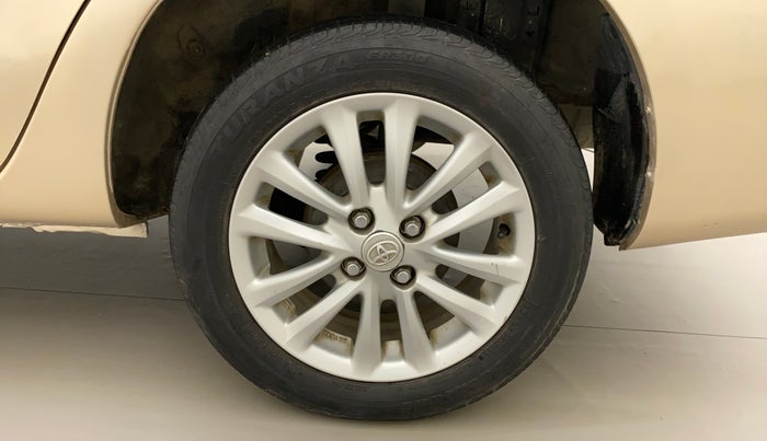 2011 Toyota Etios V, Petrol, Manual, 74,815 km, Left Rear Wheel