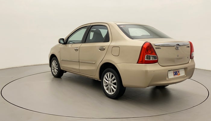 2011 Toyota Etios V, Petrol, Manual, 74,815 km, Left Back Diagonal