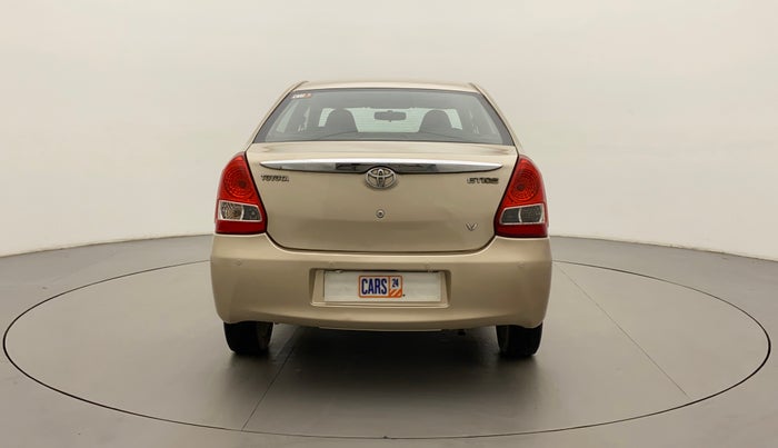 2011 Toyota Etios V, Petrol, Manual, 74,815 km, Back/Rear