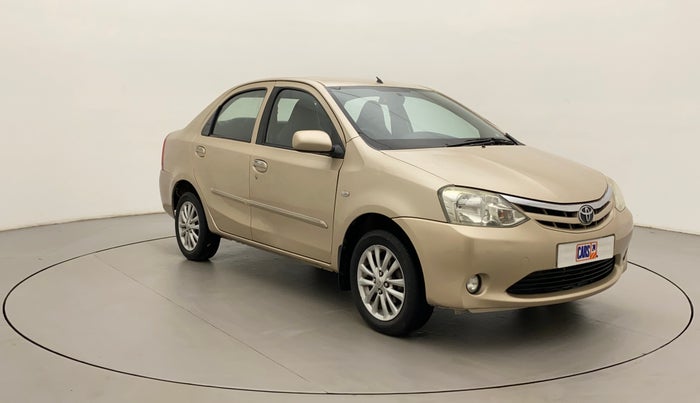 2011 Toyota Etios V, Petrol, Manual, 74,815 km, Right Front Diagonal