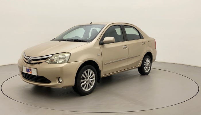 2011 Toyota Etios V, Petrol, Manual, 74,815 km, Left Front Diagonal