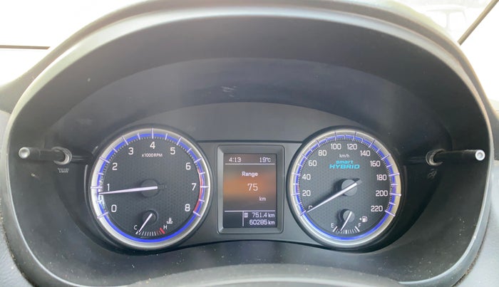 2020 Maruti S Cross ZETA 1.5, Petrol, Manual, 60,250 km, Odometer Image