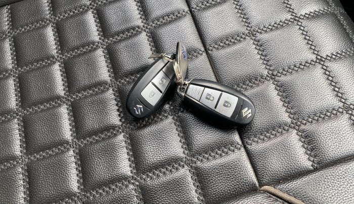 2020 Maruti S Cross ZETA 1.5, Petrol, Manual, 60,250 km, Key Close Up