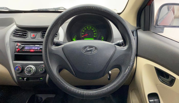 2014 Hyundai Eon ERA +, Petrol, Manual, 77,864 km, Steering Wheel Close Up