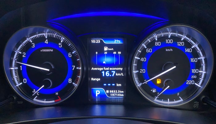 2021 Maruti Baleno ZETA CVT PETROL 1.2, Petrol, Automatic, 19,714 km, Odometer Image
