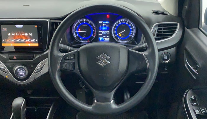 2021 Maruti Baleno ZETA CVT PETROL 1.2, Petrol, Automatic, 19,714 km, Steering Wheel Close Up