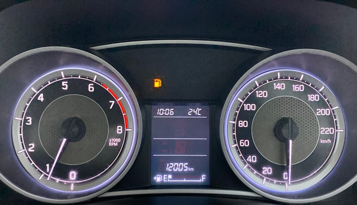 2021 Maruti Dzire ZXI, Petrol, Manual, 12,154 km, Odometer Image