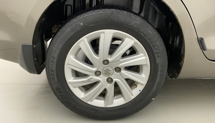 2016 Maruti Swift Dzire ZXI, Petrol, Manual, 55,099 km, Right Rear Wheel