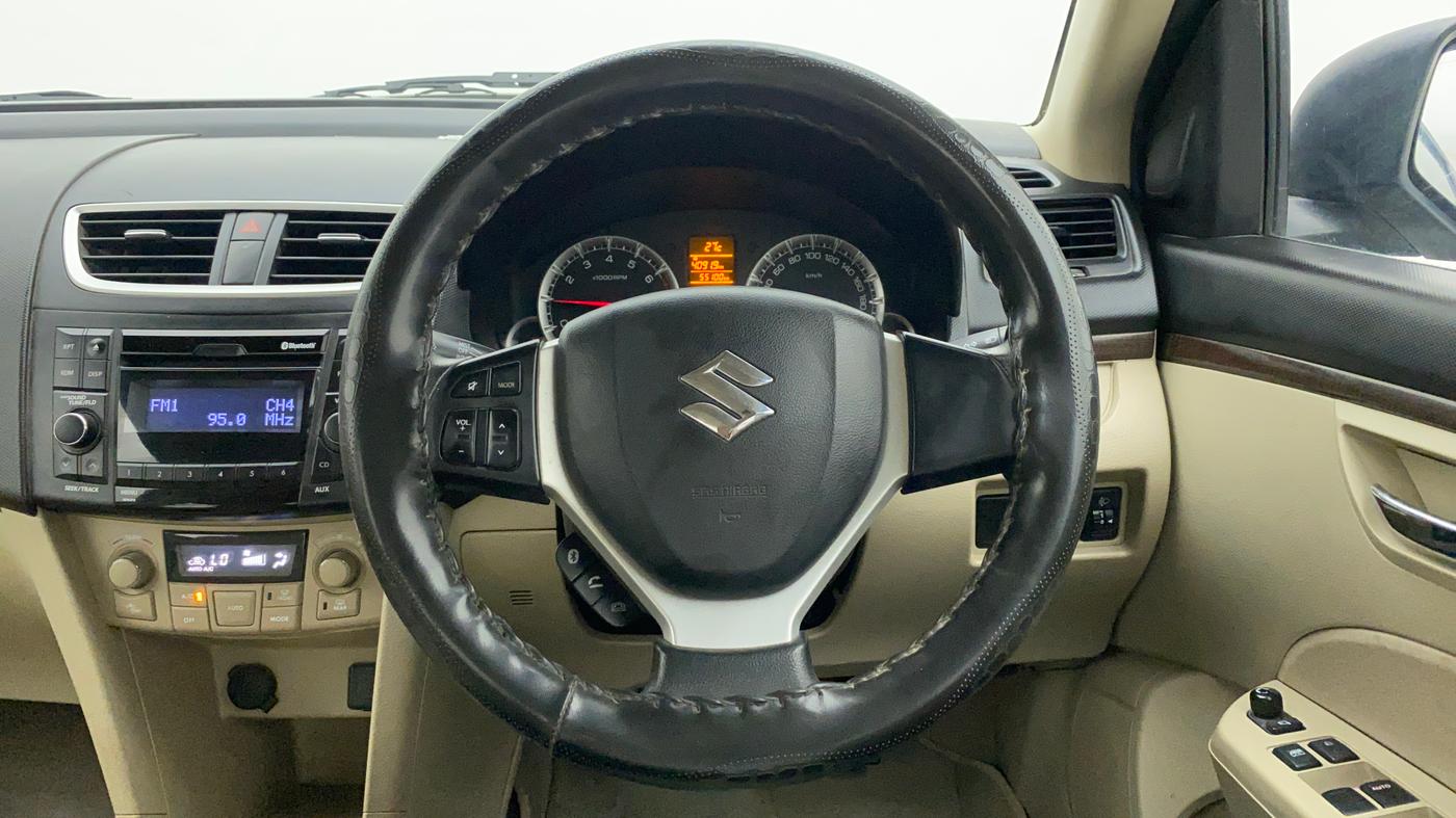 2016 Maruti Swift Dzire ZXI, Petrol, Manual, 55,099 km, Steering Wheel Close Up