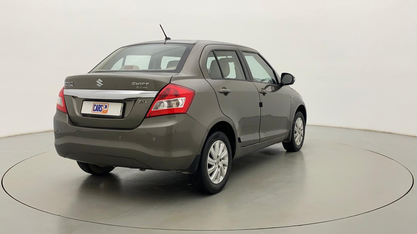 2016 Maruti Swift Dzire ZXI, Petrol, Manual, 55,099 km, Right Back Diagonal