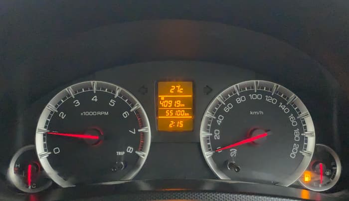 2016 Maruti Swift Dzire ZXI, Petrol, Manual, 55,099 km, Odometer Image