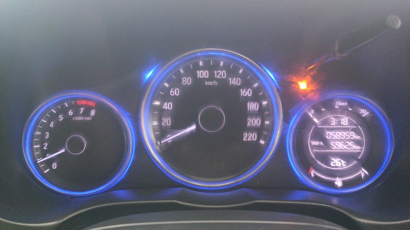 2014 Honda City 1.5L I-VTEC VX, Petrol, Manual, 58,957 km, Odometer Image
