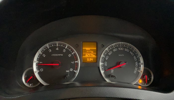 2017 Maruti Swift VXI, Petrol, Manual, 62,439 km, Odometer Image