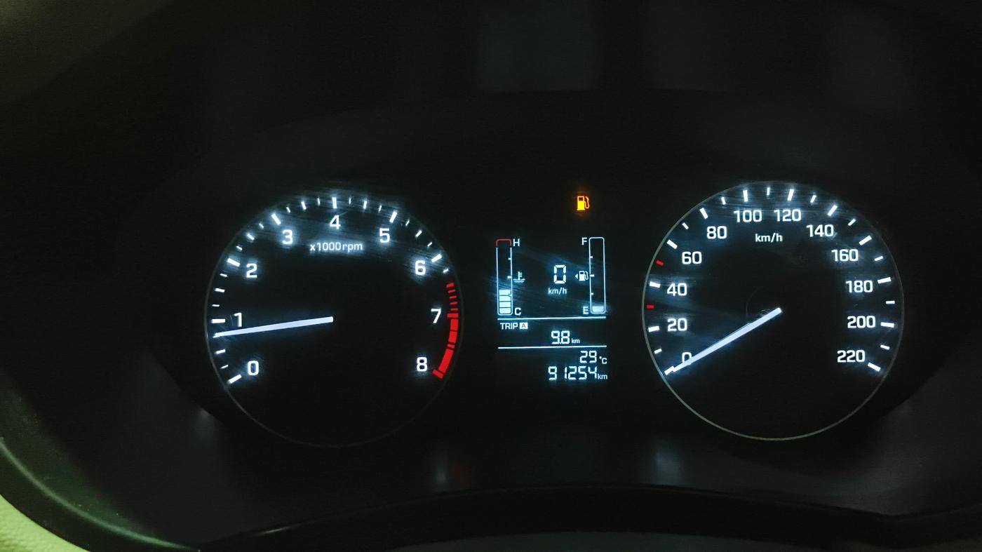 2015 Hyundai Elite i20 MAGNA 1.2, Petrol, Manual, 91,244 km, Odometer Image