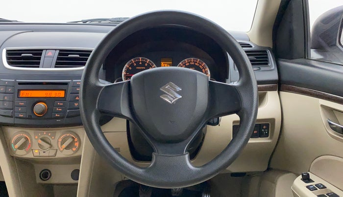 2014 Maruti Swift Dzire VXI, Petrol, Manual, 49,339 km, Steering Wheel Close Up