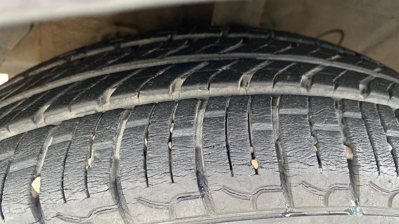 2021 Hyundai NEW SANTRO SPORTZ AMT, Petrol, Automatic, 18,253 km, Left Front Tyre Tread