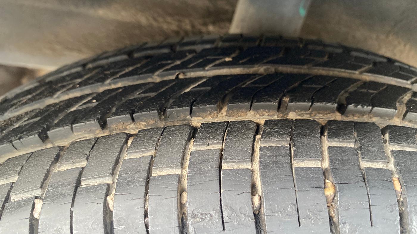 2021 Hyundai NEW SANTRO SPORTZ AMT, Petrol, Automatic, 18,253 km, Right Rear Tyre Tread