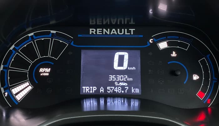 2021 Renault Kiger RXT 1.0 MT, Petrol, Manual, 35,301 km, Odometer Image