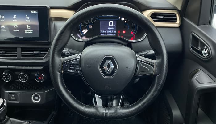 2021 Renault Kiger RXT 1.0 MT, Petrol, Manual, 35,301 km, Steering Wheel Close Up
