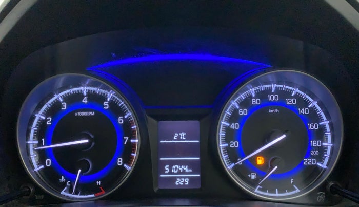 2017 Maruti Baleno DELTA PETROL 1.2, Petrol, Manual, 51,147 km, Odometer Image