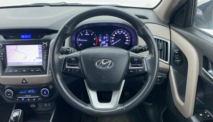 2017 Hyundai Creta 1.6 CRDI SX PLUS AUTO, Diesel, Automatic, 66,506 km, Steering Wheel Close Up