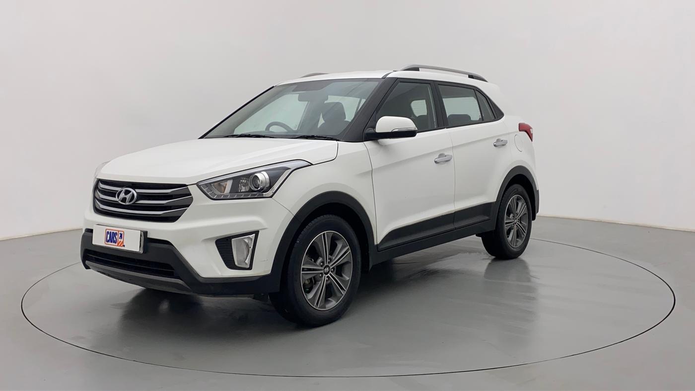 2017 Hyundai Creta 1.6 CRDI SX PLUS AUTO, Diesel, Automatic, 66,506 km, Left Front Diagonal