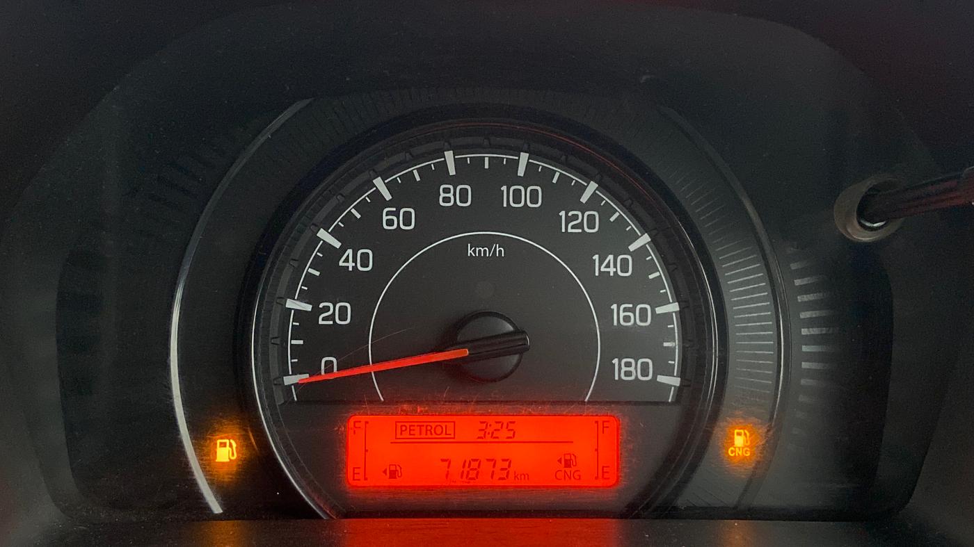 2019 Maruti New Wagon-R LXI CNG 1.0 L, CNG, Manual, 72,103 km, Odometer Image