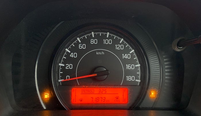 2019 Maruti New Wagon-R LXI CNG 1.0 L, CNG, Manual, 72,103 km, Odometer Image