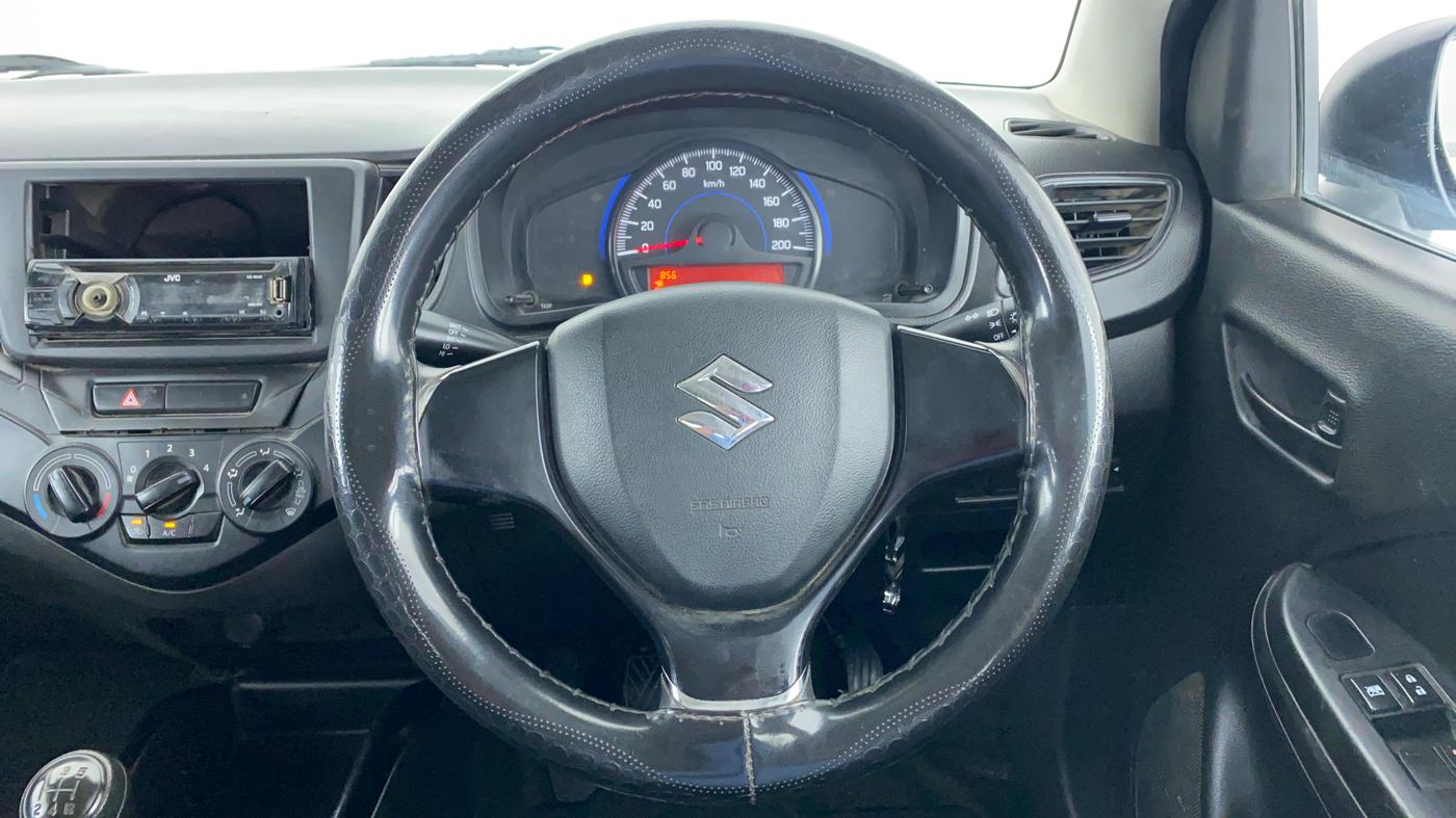 2020 Maruti Baleno SIGMA PETROL 1.2, Petrol, Manual, 36,300 km, Steering Wheel Close Up