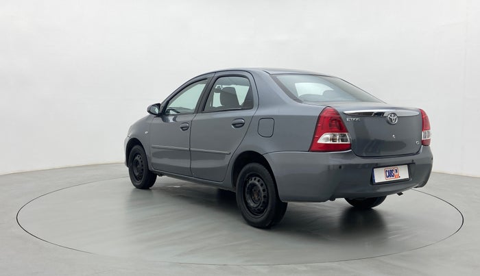 2013 Toyota Etios G, Petrol, Manual, 42,232 km, Left Back Diagonal