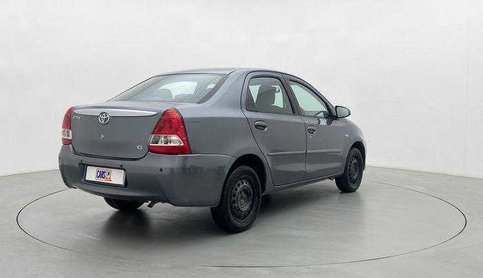 2013 Toyota Etios G, Petrol, Manual, 42,232 km, Right Back Diagonal