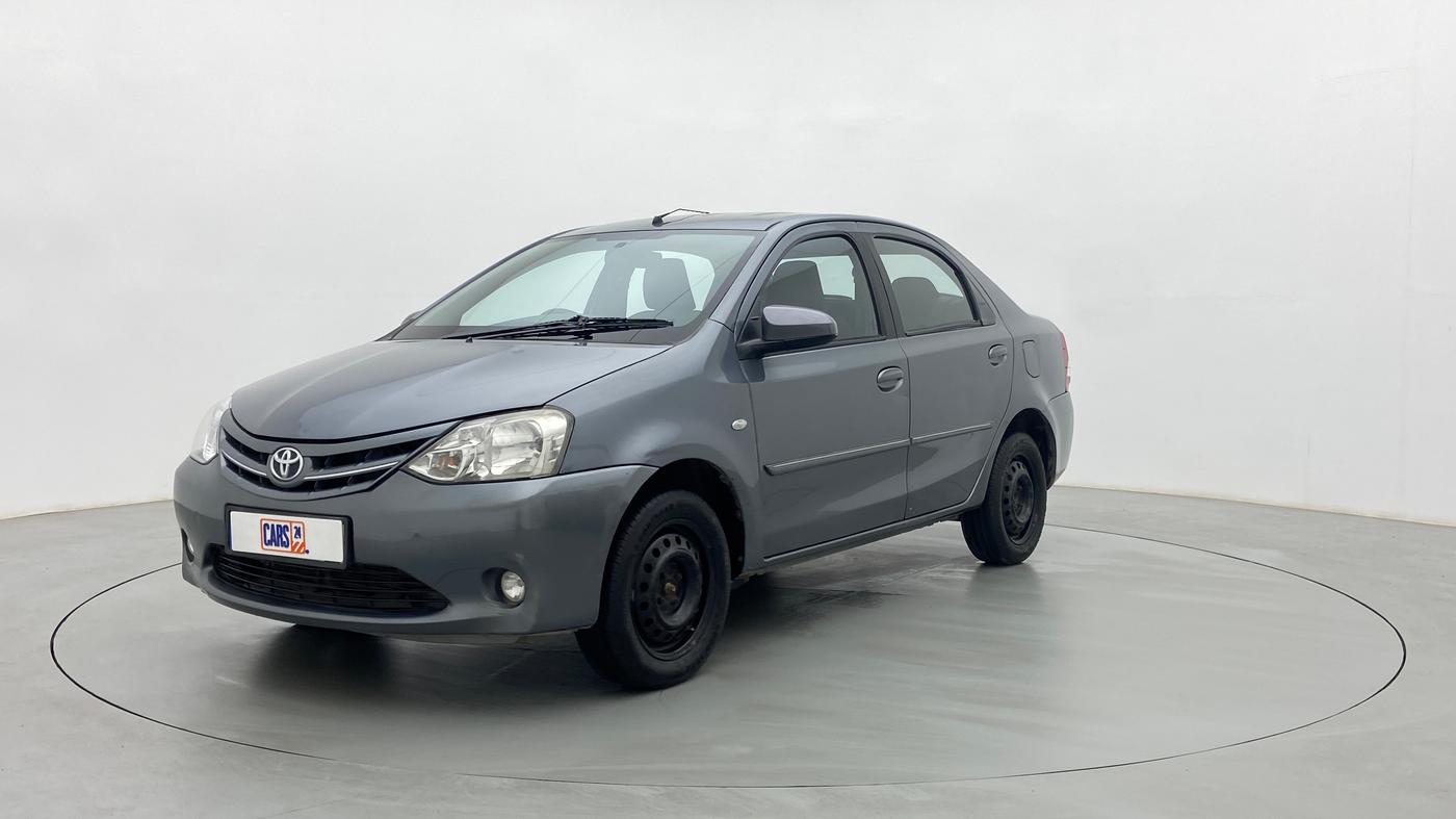 2013 Toyota Etios G, Petrol, Manual, 42,232 km, Left Front Diagonal