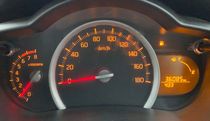 2020 Maruti Celerio ZXI (O), Petrol, Manual, 36,085 km, Odometer Image