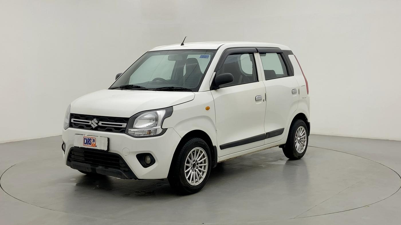 2020 Maruti New Wagon-R LXI CNG 1.0, CNG, Manual, 61,785 km, Left Front Diagonal
