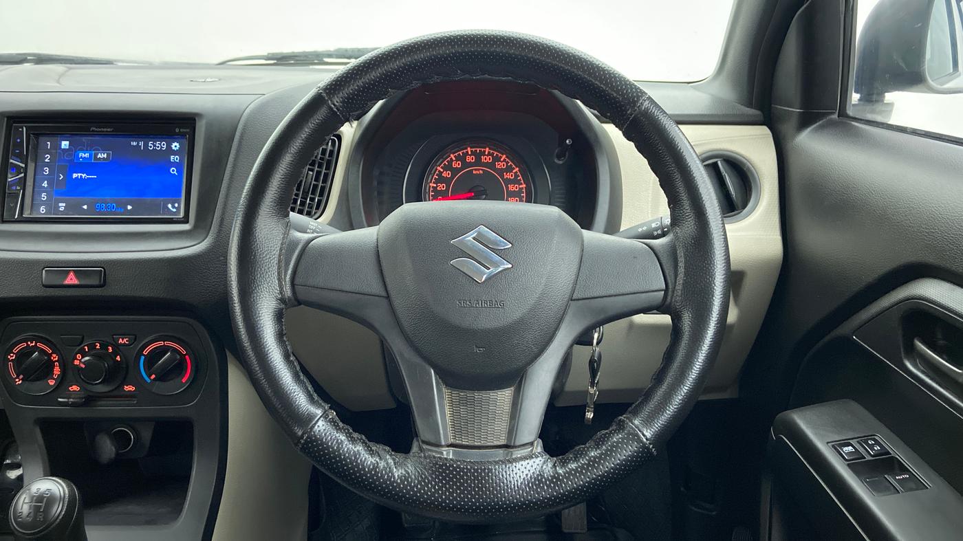 2020 Maruti New Wagon-R LXI CNG 1.0, CNG, Manual, 61,785 km, Steering Wheel Close Up