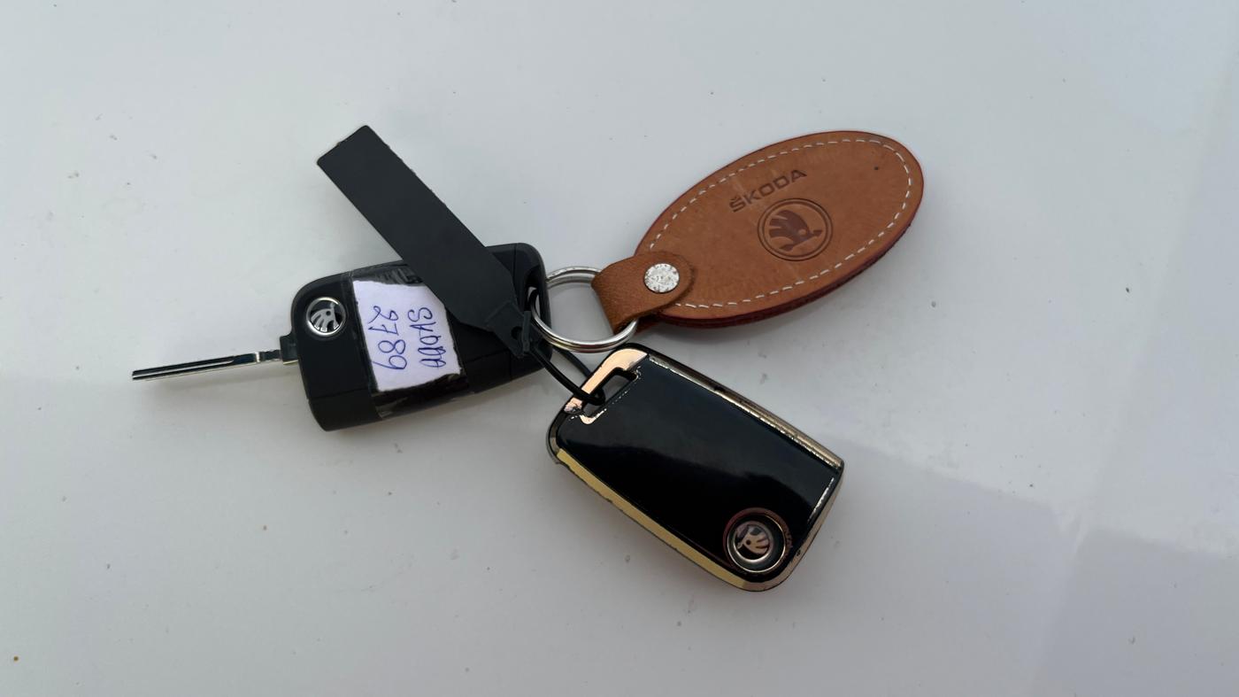 2022 Skoda KUSHAQ STYLE 1.0L TSI AT (6 AIRBAGS), Petrol, Automatic, 12,081 km, Key Close Up