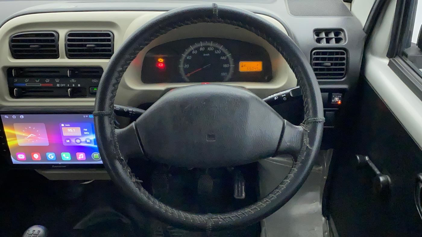 2018 Maruti Eeco 5 STR WITH A/C+HTR, CNG, Manual, 55,045 km, Steering Wheel Close Up
