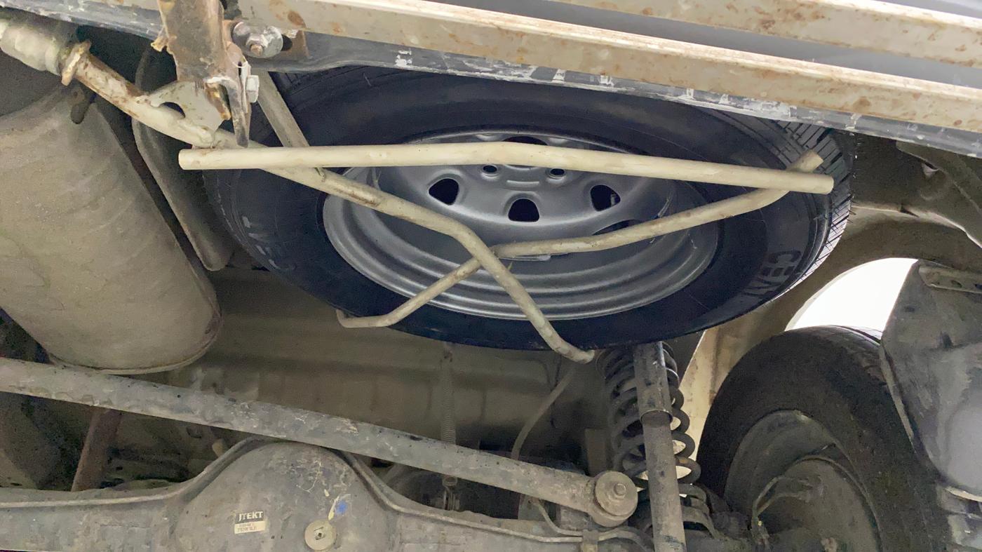 2018 Maruti Eeco 5 STR WITH A/C+HTR, CNG, Manual, 55,045 km, Spare Tyre