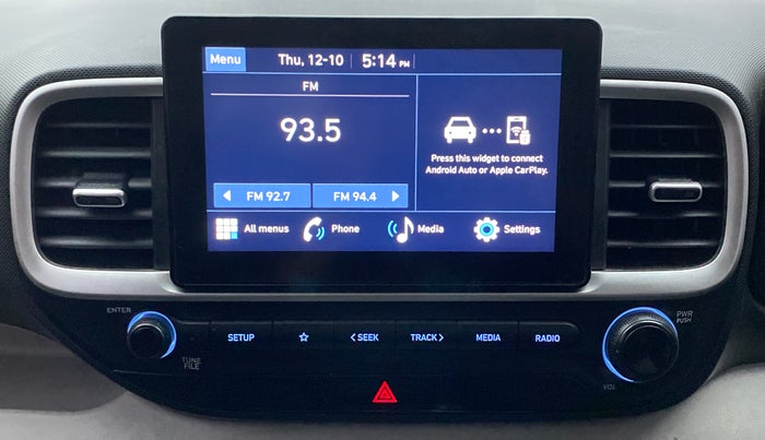 2022 Hyundai VENUE S (O) 1.0 TURBO IMT, Petrol, Manual, 24,228 km, Infotainment System