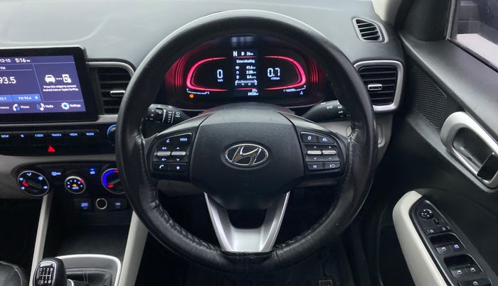 2022 Hyundai VENUE S (O) 1.0 TURBO IMT, Petrol, Manual, 24,228 km, Steering Wheel Close Up