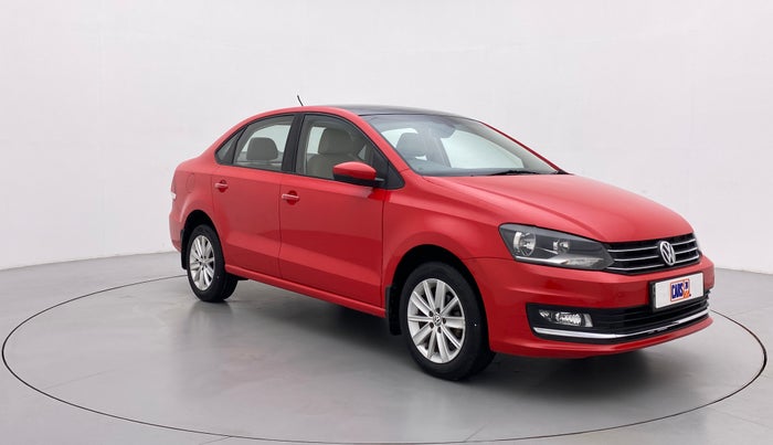 2018 Volkswagen Vento HIGHLINE TDI AT, Diesel, Automatic, 54,029 km, Right Front Diagonal