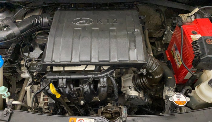 2017 Hyundai Grand i10 SPORTZ 1.2 KAPPA VTVT, Petrol, Manual, 33,966 km, Engine View