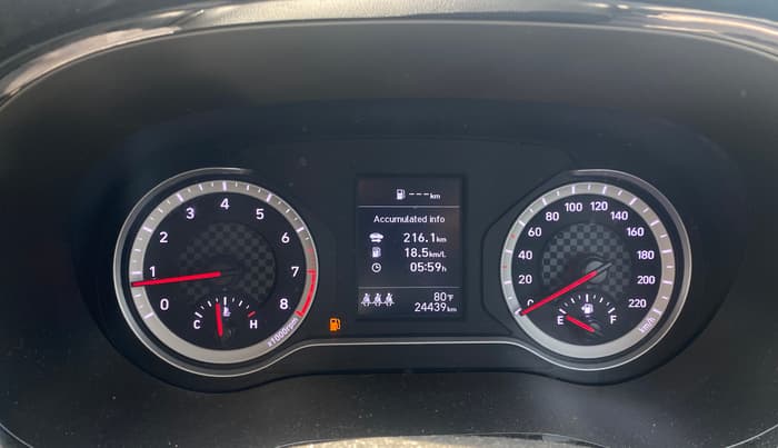 2023 Hyundai GRAND I10 NIOS SPORTZ 1.2 KAPPA VTVT DUAL TONE, Petrol, Manual, 24,438 km, Odometer Image