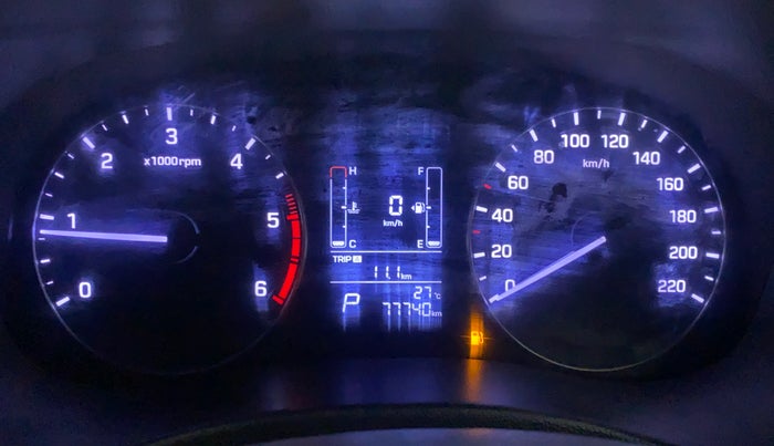 2016 Hyundai Creta SX PLUS AT 1.6 DIESEL, Diesel, Automatic, 77,907 km, Odometer Image