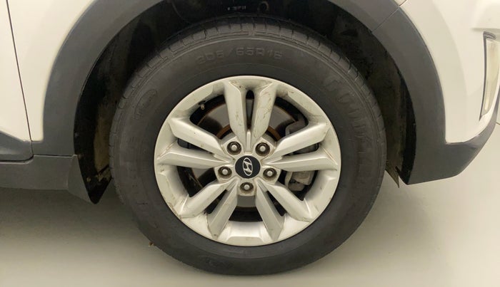2016 Hyundai Creta SX PLUS AT 1.6 DIESEL, Diesel, Automatic, 77,907 km, Right Front Wheel