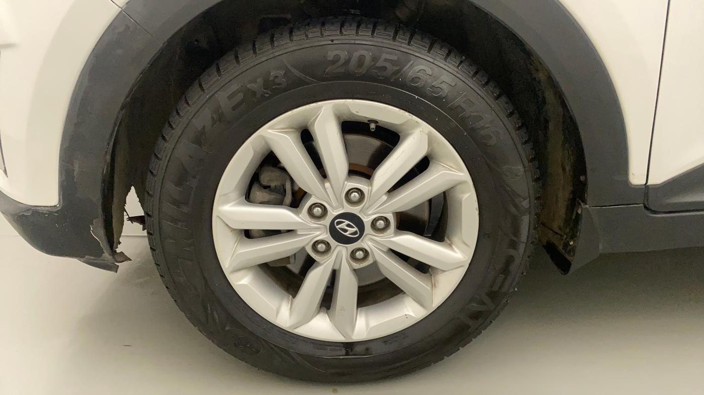 2016 Hyundai Creta SX PLUS AT 1.6 DIESEL, Diesel, Automatic, 77,907 km, Left Front Wheel