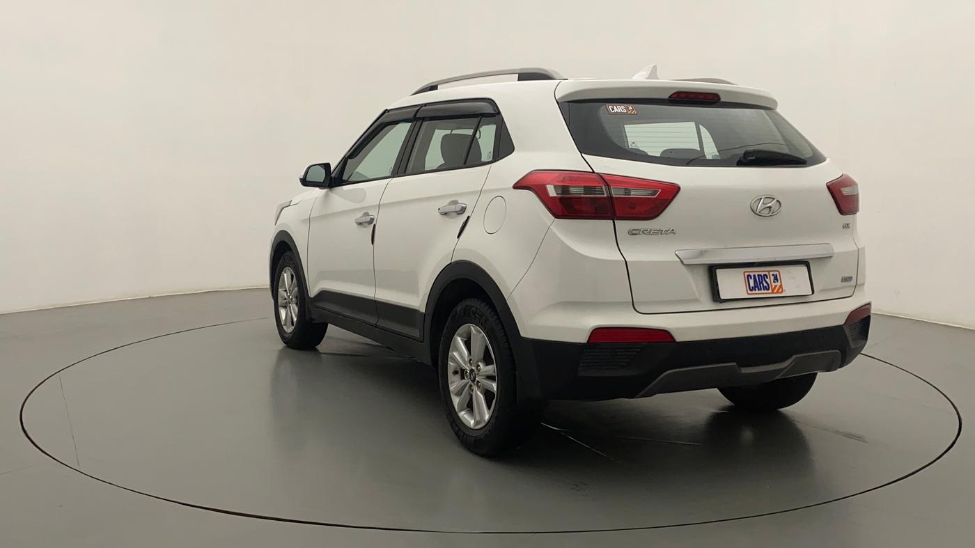 2016 Hyundai Creta SX PLUS AT 1.6 DIESEL, Diesel, Automatic, 77,907 km, Left Back Diagonal