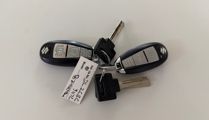 2021 Maruti Vitara Brezza VXI AT SHVS, Petrol, Automatic, 67,195 km, Key Close Up